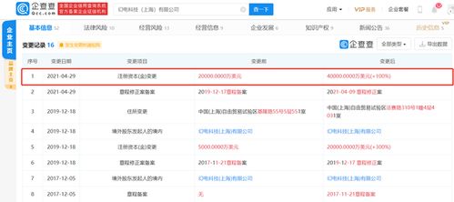 嗶哩嗶哩關聯公司注冊資本大幅提升至4億美元，技術轉讓戰略布局深化