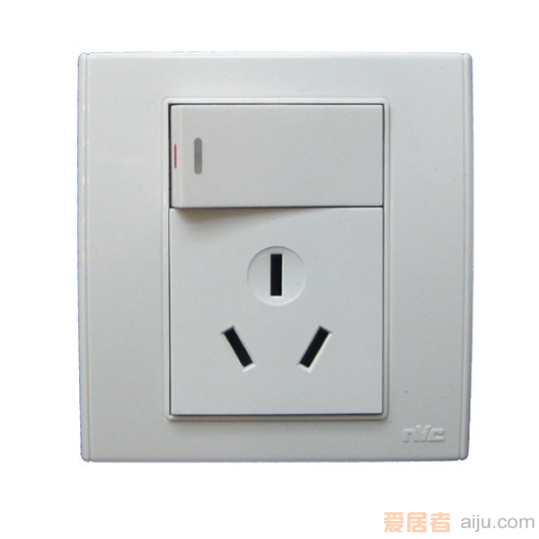 雷士16A三孔插座（帶開(kāi)關(guān)）K1B167 品質(zhì)與安全的完美結(jié)合